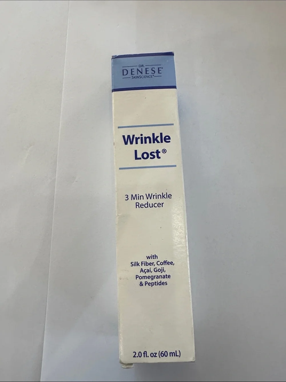 Dr. Denese Wrinkle Lost 3-Minute Reducer - White & Blue